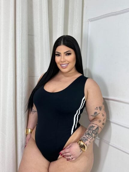 BODY CAVADO COM LISTRA